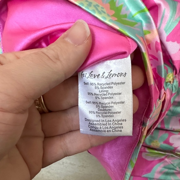 For Love And Lemons Julien cami Dress sz large - Picture 5 of 6